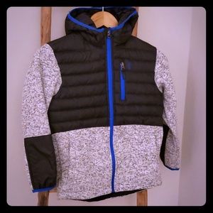 Free Country hooded puffy/fleece jacket